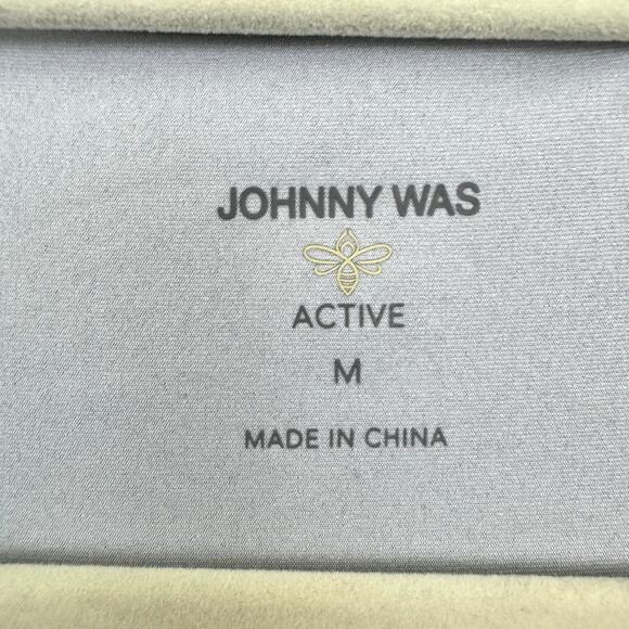 Johnny Was Active Womens Birdie High Neck Swing Tank Size M Flowy Floral Workout - Picture 2 of 6